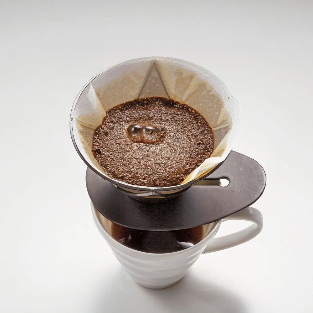 SUPORTE PARA FILTRO DE CAFE HARIO MUGEN 02 ACRILICO PRETO