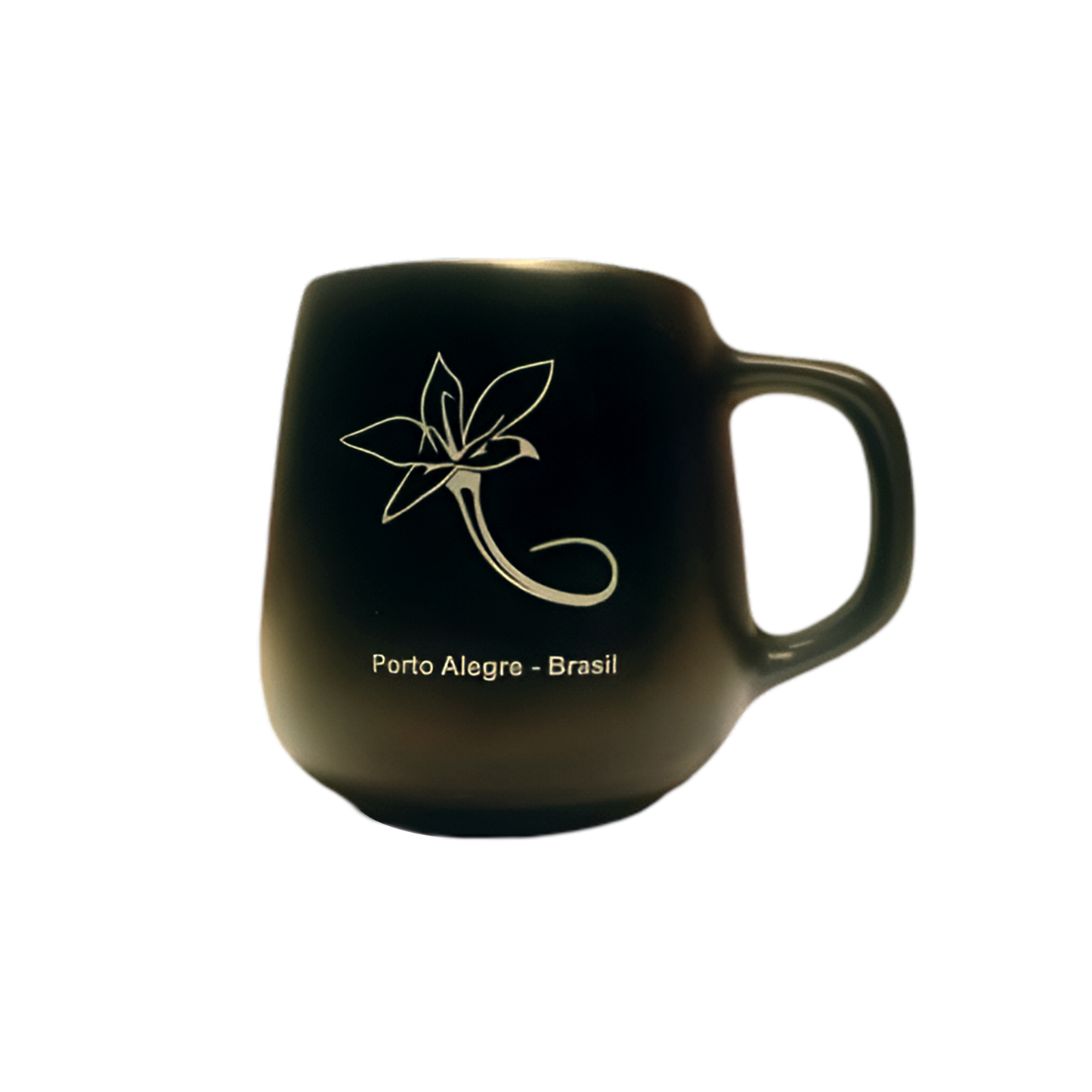 CANECA PORCELANA ACETINADA 260 ML