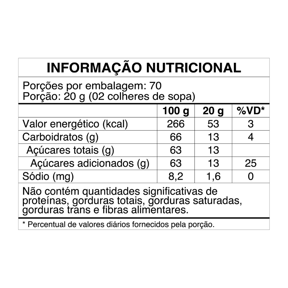 XAROPE ARTESANAL FLAVORHOUSE BAUNILHA 1,4KG