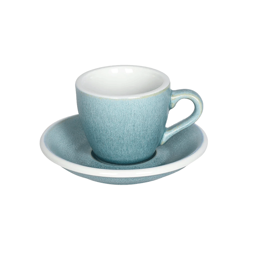 CONJUNTO LOVERAMICS XICARA+PIRES 80ML AZUL