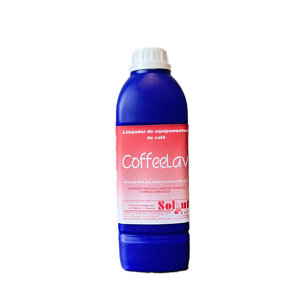 COFFEE LAVE - PRODUTO PARA LIMPEZA DE RESÍDUOS DE CAFÉ