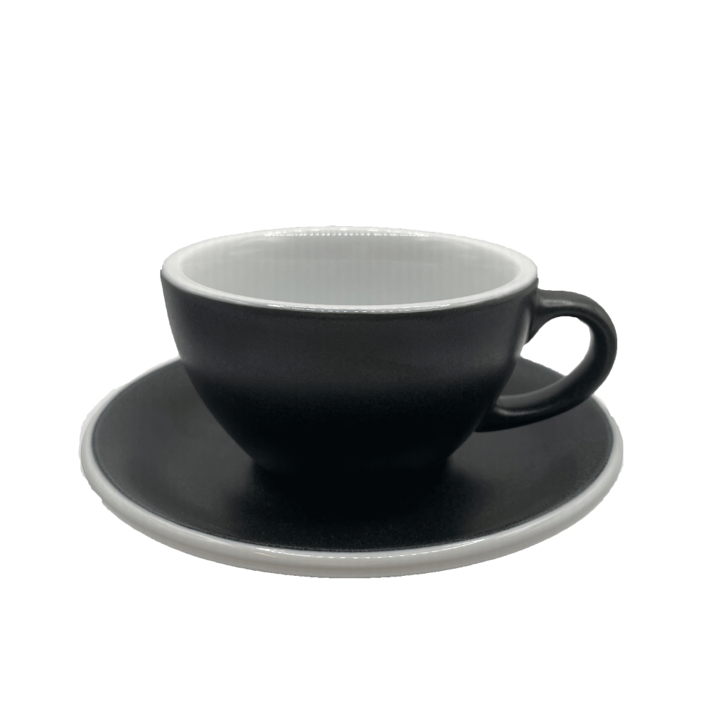 CONJUNTO LOVERAMICS XICARA+PIRES 200ML PRETO