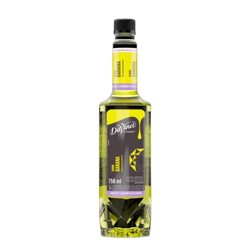 ESSENCIA DA VINCI BANANA GARRAFA 750ML
