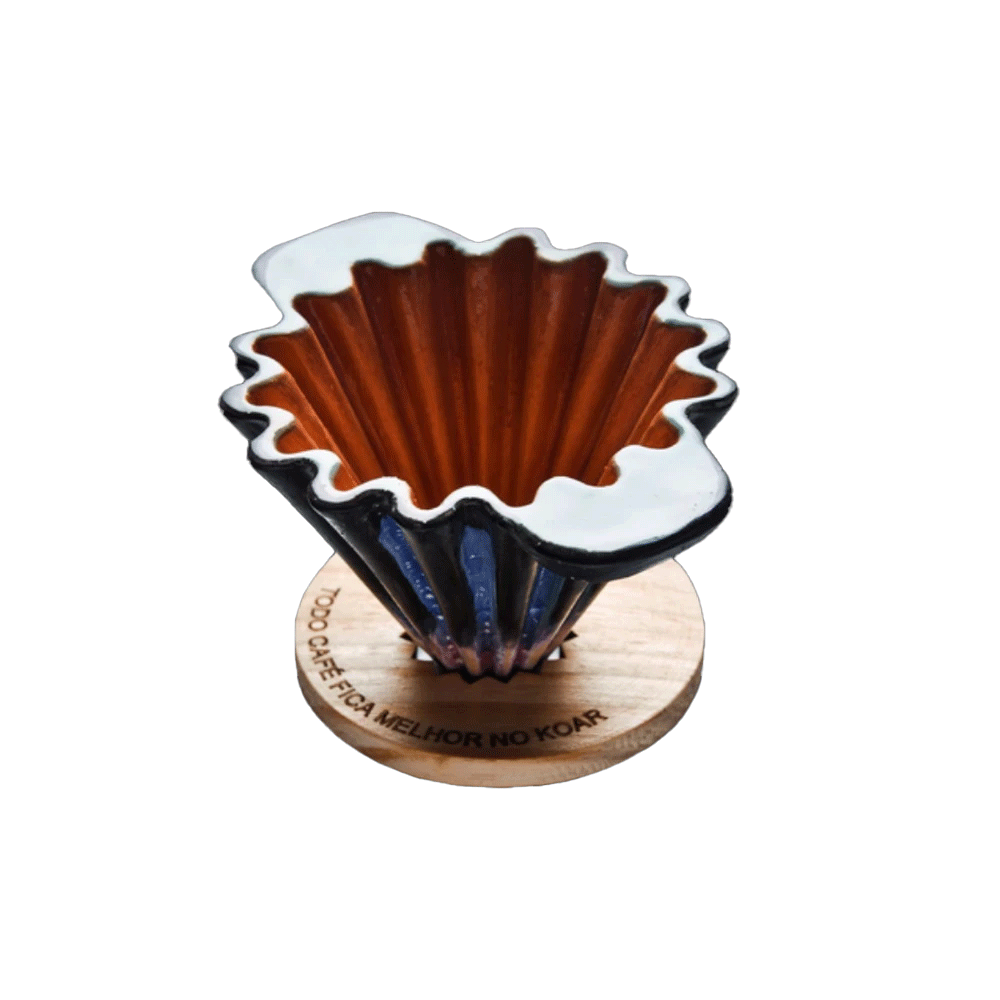 SUPORTE PARA FILTRO DE CAFE KOAR 02 CERAMICA