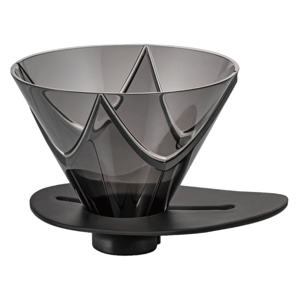 SUPORTE PARA FILTRO DE CAFE HARIO MUGEN 02 ACRILICO PRETO