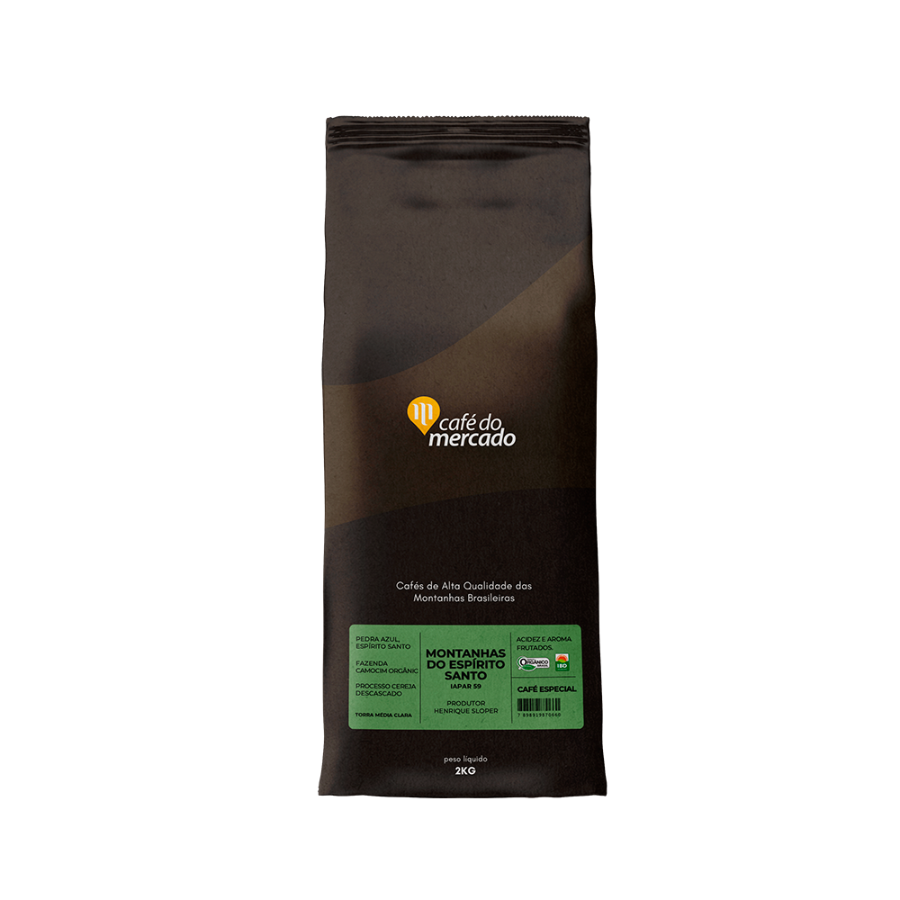 CAFE M ESPIRITO SANTO ESPECIAL ORG GRAOS 2KG