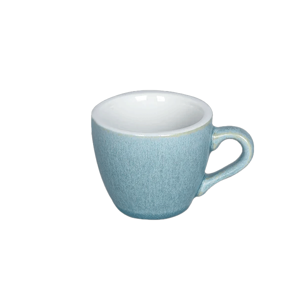 XICARA EGG ESPRESSO 80ML LOVERAMICS AZUL