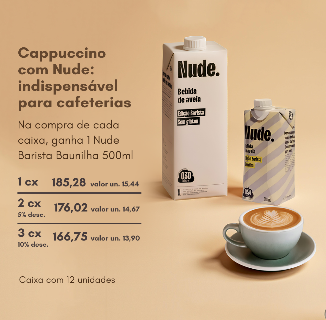 Bebida de Aveia Nude