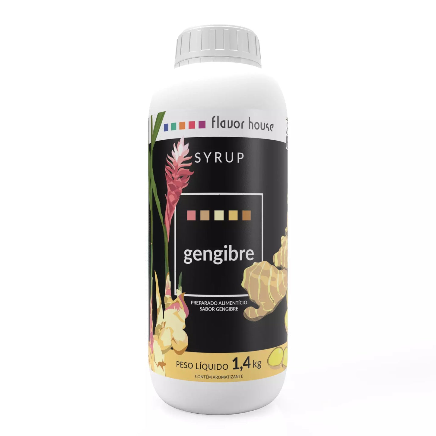 XAROPE ARTESANAL FLAVORHOUSE GENGIBRE 1,4KG