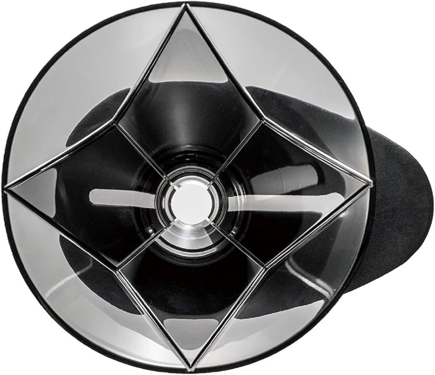 SUPORTE PARA FILTRO DE CAFE HARIO MUGEN 02 ACRILICO PRETO