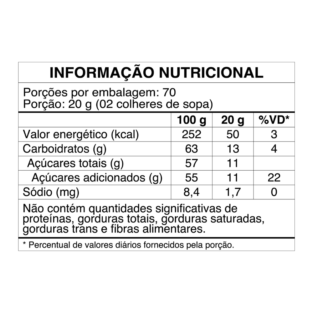 XAROPE ARTESANAL FLAVORHOUSE TANGERINA 1,4KG