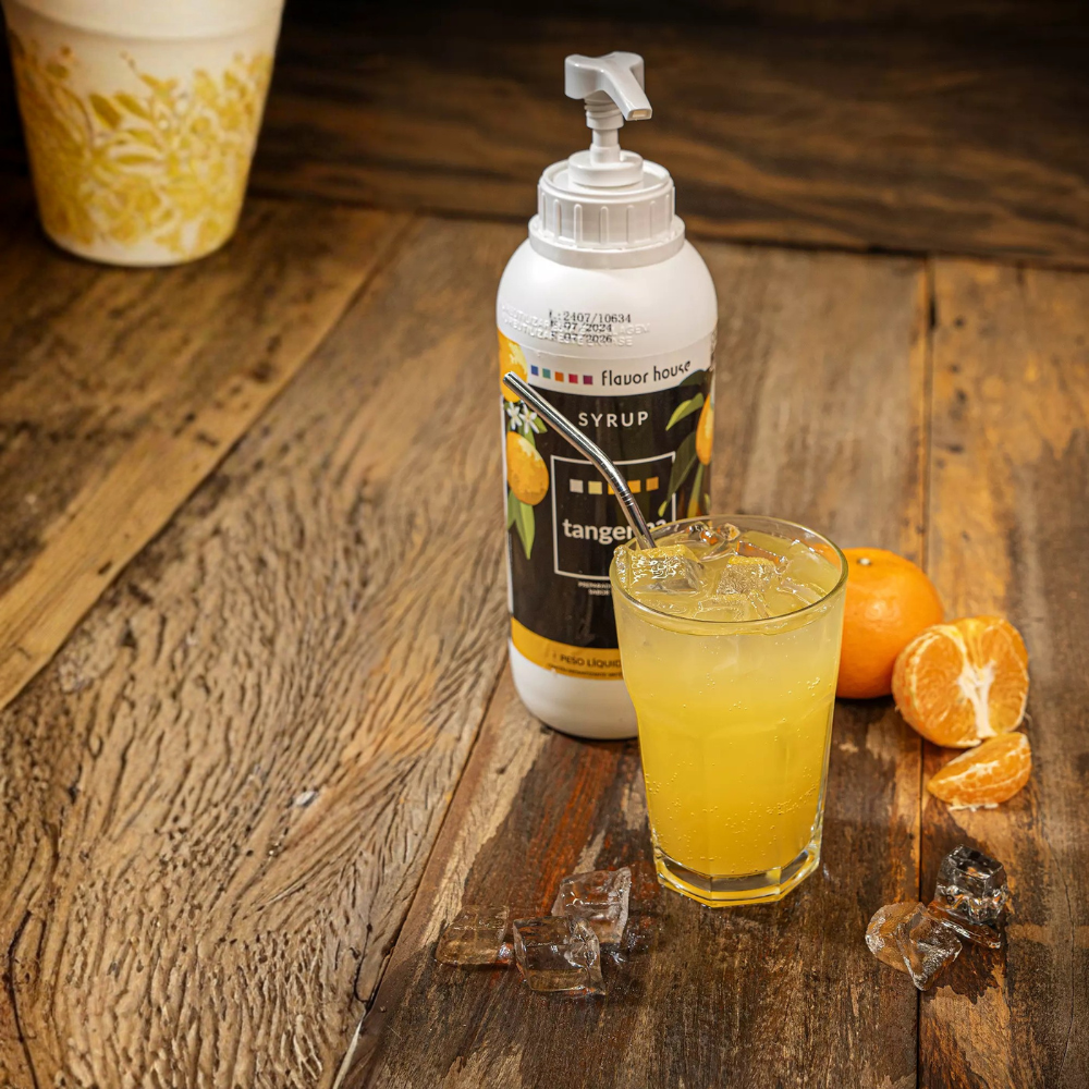 XAROPE ARTESANAL FLAVORHOUSE TANGERINA 1,4KG