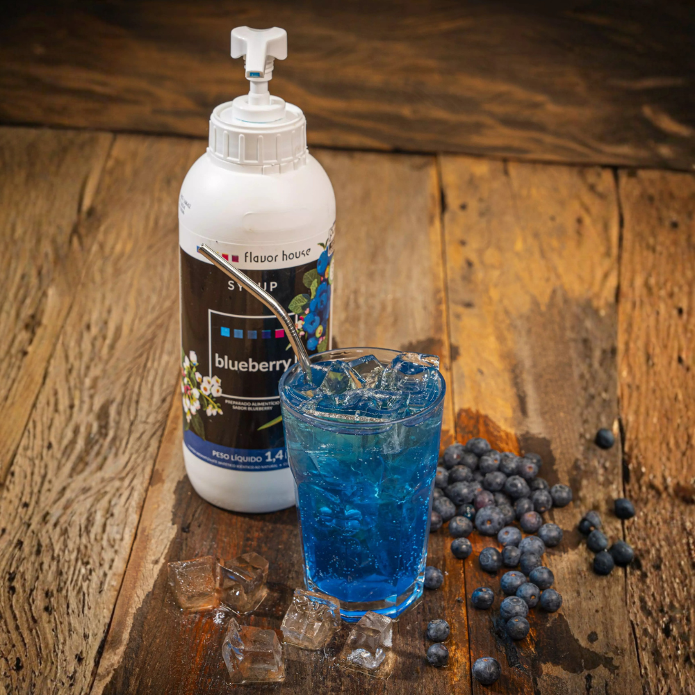XAROPE ARTESANAL FLAVORHOUSE BLUEBERRY 1,4KG