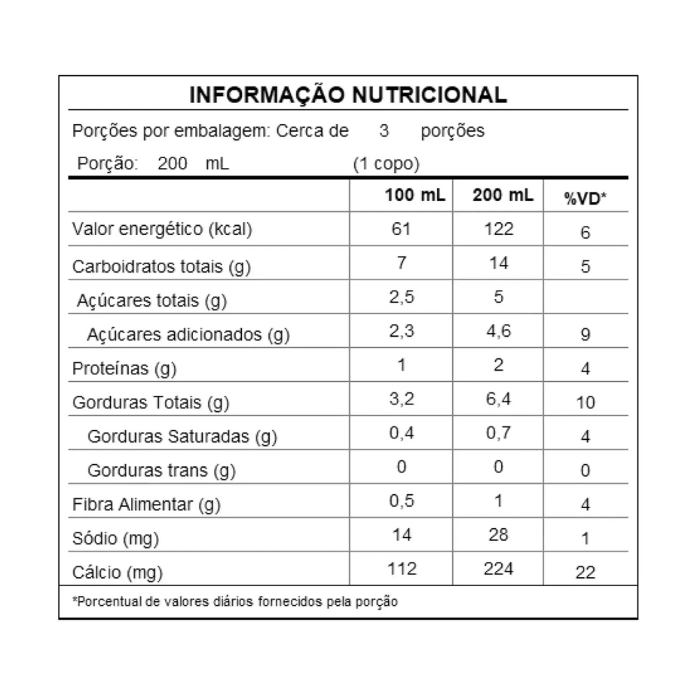 BEBIDA BARISTA BAUNILHA NUDE 500ML