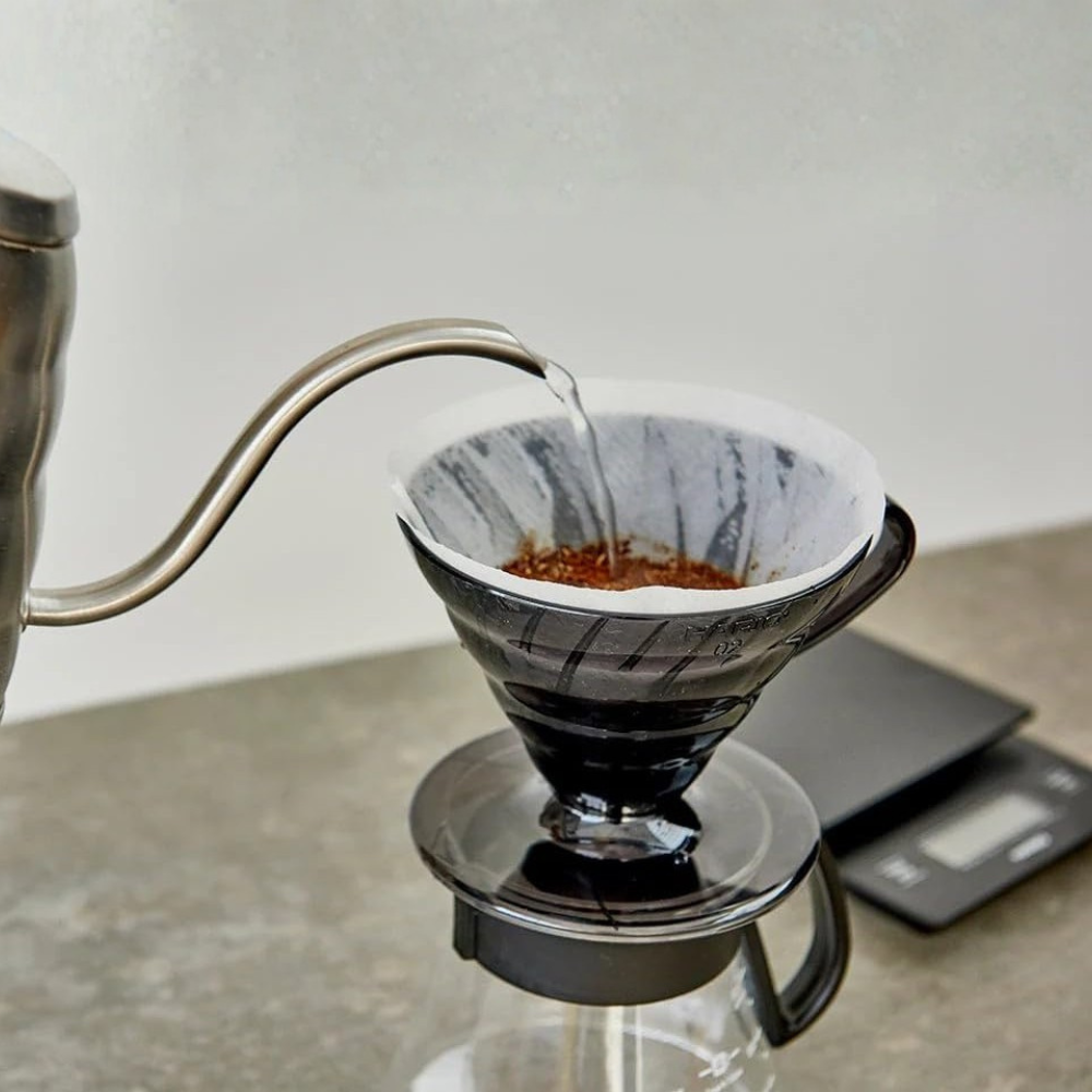 SUPORTE PARA FILTRO DE CAFE HARIO V60 02 ACRILICO FUME