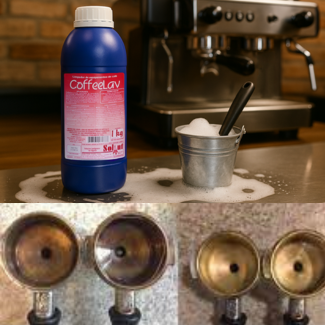 COFFEE LAVE - PRODUTO PARA LIMPEZA DE RESÍDUOS DE CAFÉ