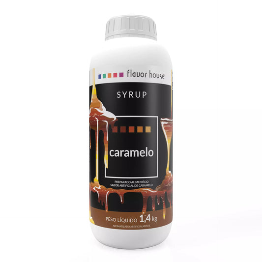 XAROPE ARTESANAL FLAVORHOUSE CARAMELO 1,4KG