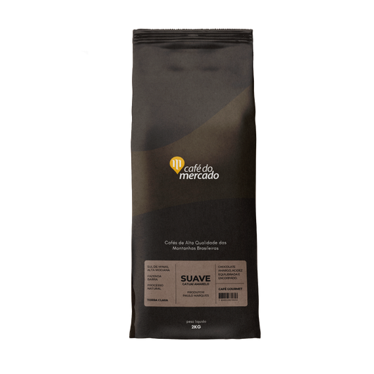 CAFE SUAVE  GOURMET GRAOS 2KG