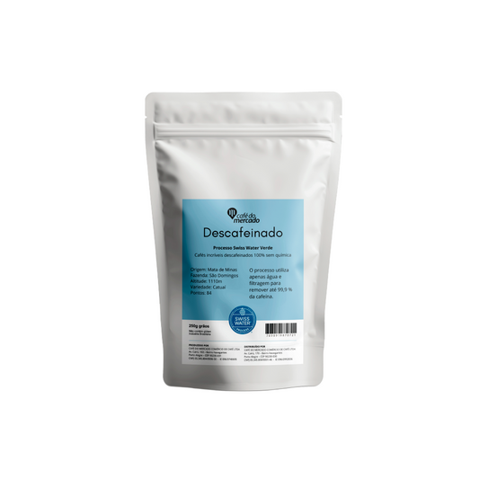 CAFE DESCAFEINADO GRAOS 250G