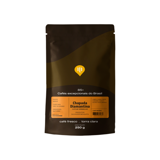CAFE CHAPADA DIAMANTINA EXCEPCIONAL 85+ GRAOS 250G