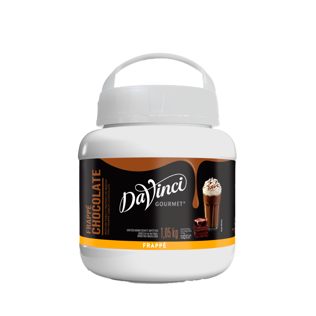 FRAPPE DA VINCI CHOCOLATE POTE 1,05KG