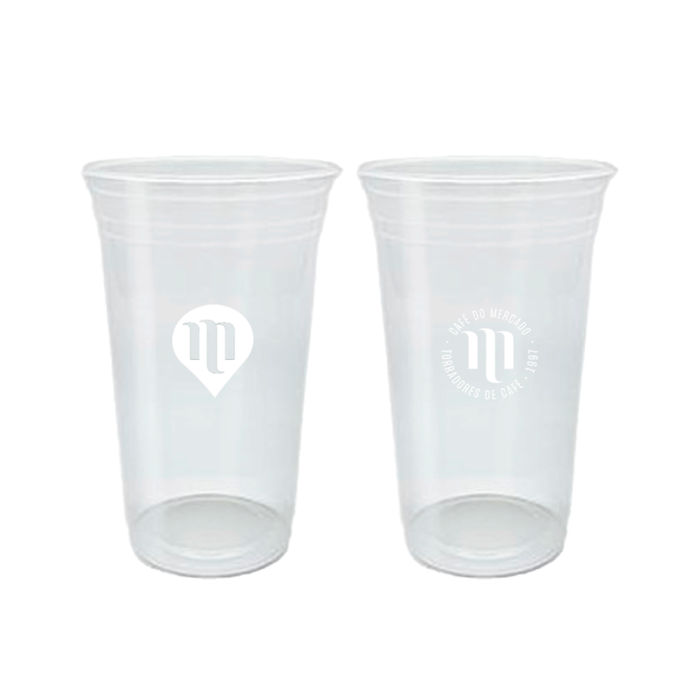 COPO PET CRISTAL FNS 330ML COM 50UN