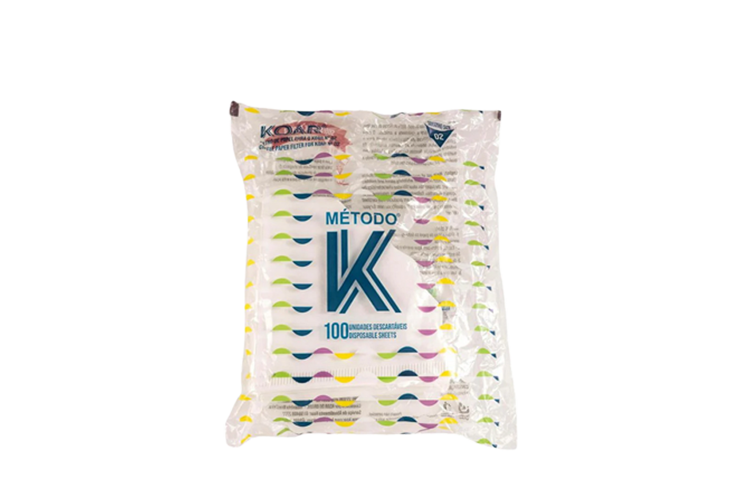 FILTRO DE PAPEL KOAR 02 100 UN