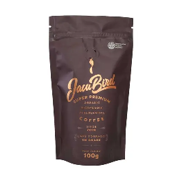 CAFE JACU BIRD COFFEE GRAOS 100G