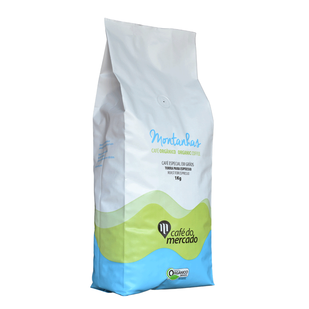 CAFE MONTANHAS ESPRESSO ESPECIAL ORG GRAOS 1KG