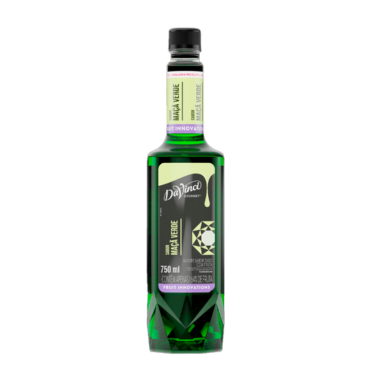 ESSENCIA DA VINCI FRUIT INNOVATION MACA VERDE GARRAFA 750ML