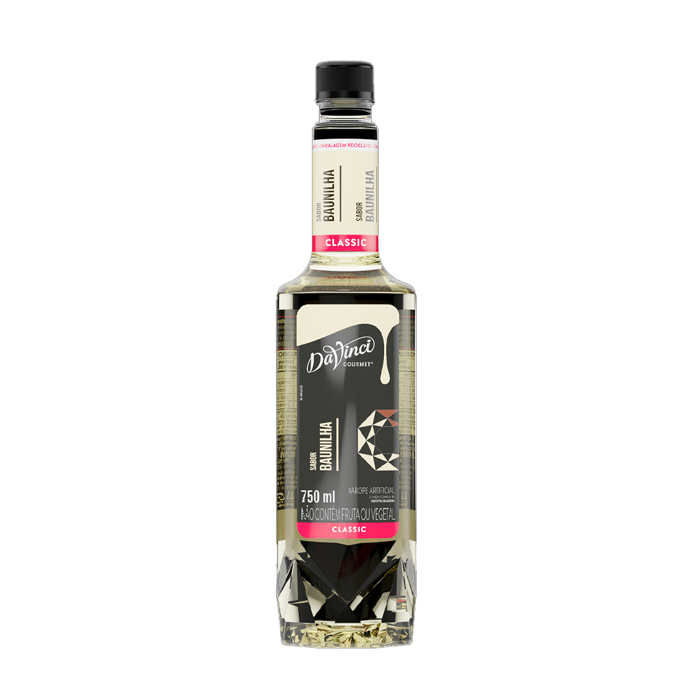 ESSENCIA DA VINCI BAUNILHA GARRAFA 750ML