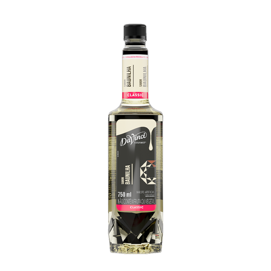 ESSENCIA DA VINCI BAUNILHA GARRAFA 750ML