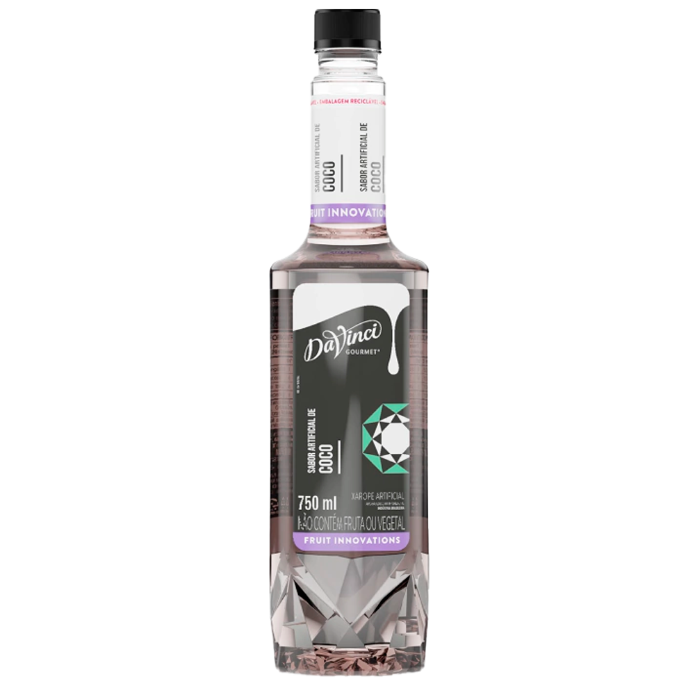ESSENCIA DA VINCI COCO GARRAFA 750ML