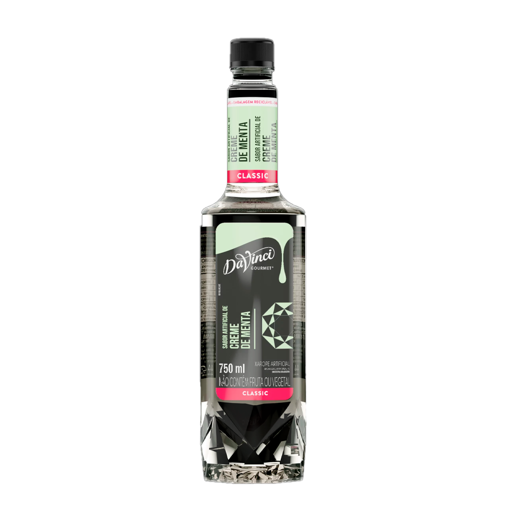 ESSENCIA DA VINCI CREME DE MENTA GARRAFA 750ML