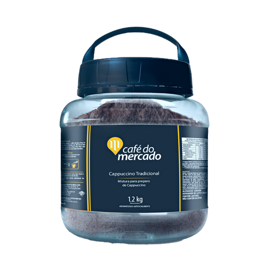 CAPPUCCINO INSTANTANEO CAFE DO MERCADO 1KG