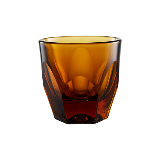 VERO CAPPUCCINO GLASS 177ML - AMBER