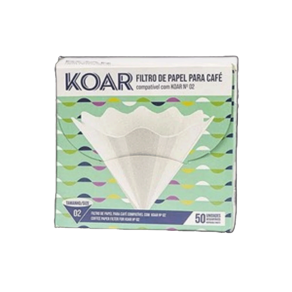 FILTRO DE PAPEL KOAR 02 50 UN