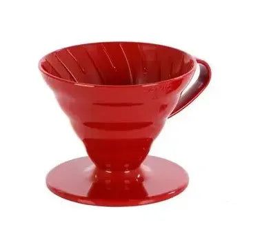 SUPORTE PARA FILTRO DE CAFE HARIO V60 01 ACRILICO VERMELHO