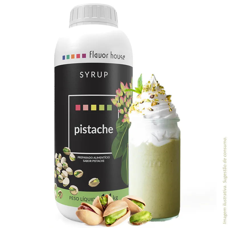 XAROPE ARTESANAL FLAVORHOUSE PISTACHE 1,4KG
